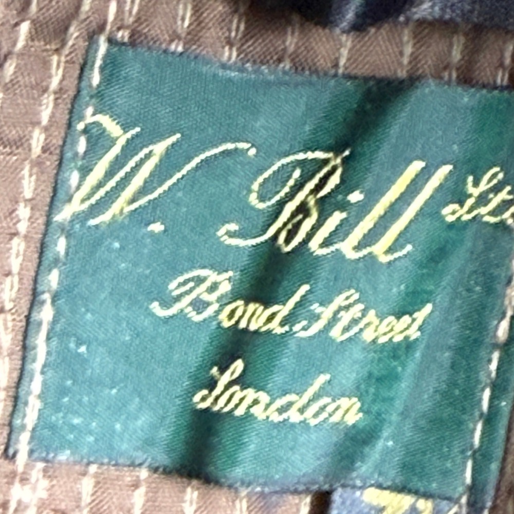David Hanna & Sons W Bill Ltd Wool Tweed Bucket Hat Brown Multi Made in Ireland - Picture 8 of 11